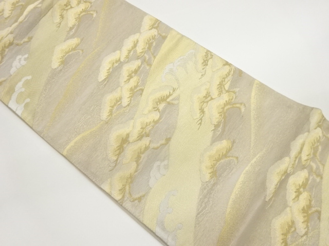 JAPANESE FUKURO OBI / FOR SUMMER / WOVEN PINE